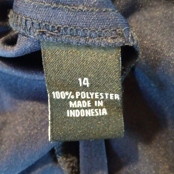 MSK Handkerchief Hem Dress. Boho, Tomato Girl, Y2K - Picture 9 of 11